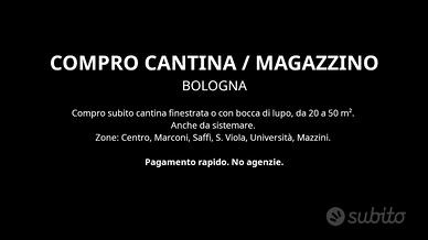 Cantina / magazzino a bologna