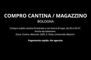 Cantina / magazzino a bologna