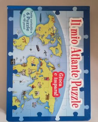 Libro puzzle con 6 puzzle da 48 pezzi