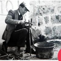 pentolone in rame (detto quadara) anni 50