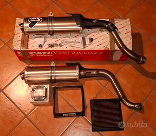 Termignoni alti Titanium  Ducati Monster