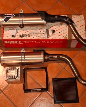 Termignoni alti Titanium  Ducati Monster