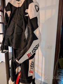 tuta moto 2 pezzi biesse 3xl