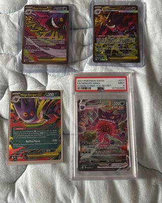 GENGAR PSA9 ITA COLPO FUSIONE,GENGAR ASCESA ITA+2G