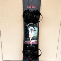 Tavola Snowboard Capita + attacchi Union