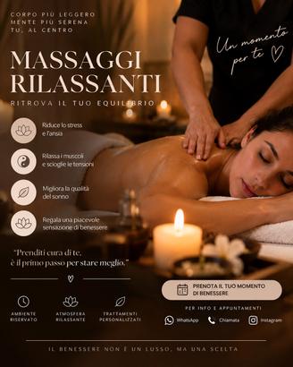 massaggi rilassanti