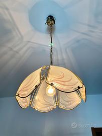 Lampadario in vetro - come nuovo