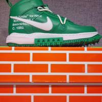 Nike Air Force 1 Mid x Off-White Pine Green Tg10.5