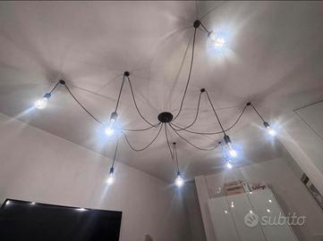 Lampadario8 bracci design moderno