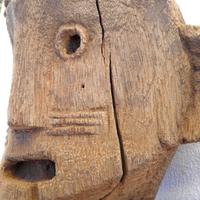 Statua funeraria Bongo Sudan arte tribale africana