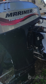 Fuoribordo mariner 25cv 4tempi anno2005