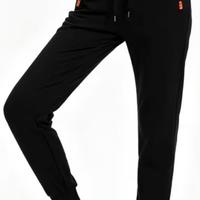 Pantaloni Felpati Neri Donna Nuovi 