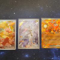 Lotto 3 carte Pokémon Near Mint