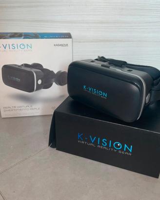 visore 3D realtà virtuale