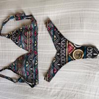 Costume donna brasiliana etnico NUOVO TAGLIA M