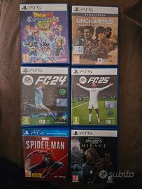 Giochi Ps5 e 4