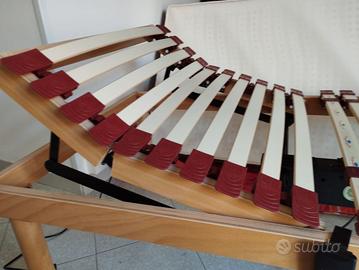 Rete elettrica pieghevole + materasso/cuscino