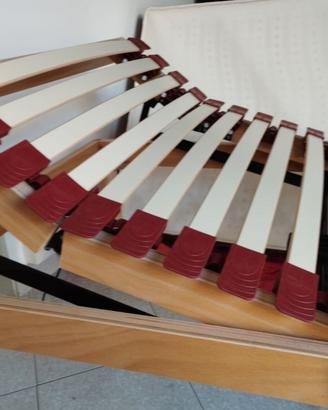 Rete elettrica pieghevole + materasso/cuscino