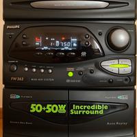 Mini Hi-Fi System Philips 50+50W mod. FW363