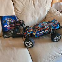 Traxxas rustler xl5 waterproof +LIPO usato  poco 
