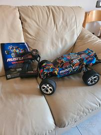 Traxxas rustler xl5 waterproof +LIPO usato  poco 