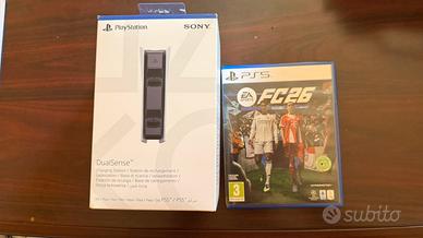 Ea fc 26 + base di ricarica dualsense ps5