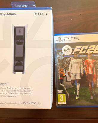 Ea fc 26 + base di ricarica dualsense ps5