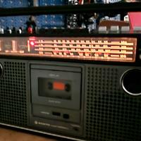 Radio stereo boombox Sanyo funzionante 