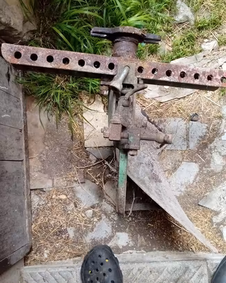 aratro per motocoltivatore 