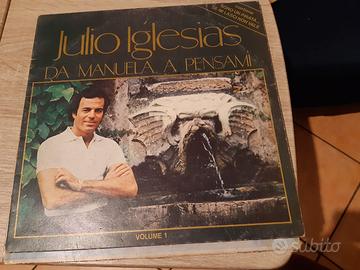 Vinile 33 giri Julio Inglesias - da Manuela a pens