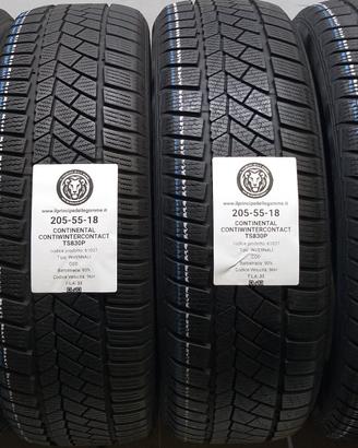 4 GOMME 205 55 18 CONTINENTAL A61037