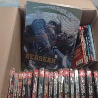 collezione parziale ristampa Berserk + book+ opera