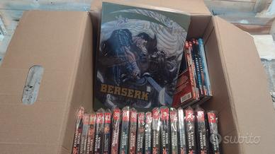 collezione parziale ristampa Berserk + book+ opera