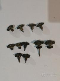 Lotto 11 Pezzi - Maniglie tonde Vintage per Armadi