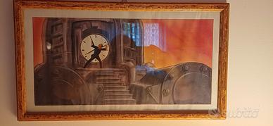 Acquerello Art Déco "Omaggio a Metropolis" 