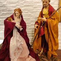 Natività in terracotta stile '700 napoletano