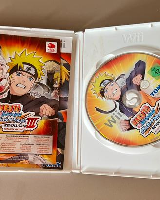 Gioco Wii Naruto battle revolution