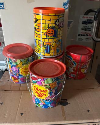 5 Latte chupa chups da collezione