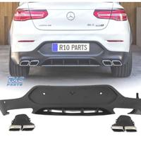 DIFUSORE MERCEDES GLC X253 COUPE 15-18 LOOK AMG GL