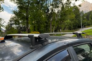 Yakim ThruBar 110cm Silver Pair portapacchi
