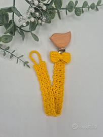 catenella portaciuccio  all'uncinetto