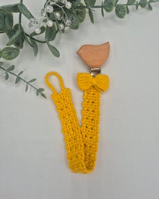 catenella portaciuccio  all'uncinetto