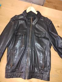 giacca pelle Calvin Klein 