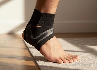 Tutore per caviglia, fascia protettiva elastica