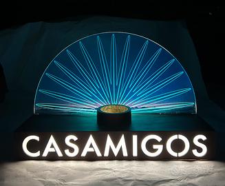 Espositore luminoso Tequila Casamigos. Nuovo.