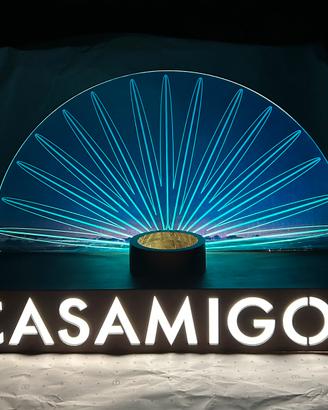 Espositore luminoso Tequila Casamigos. Nuovo.