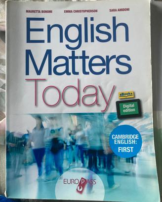 Libro grammatica inglese + fascicolo chiavi