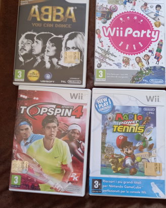 Giochi Play Station e Wii