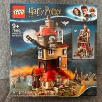 Lego Harry Potter 75980 Attacco alla tana