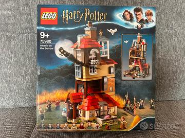 Lego Harry Potter 75980 Attacco alla tana